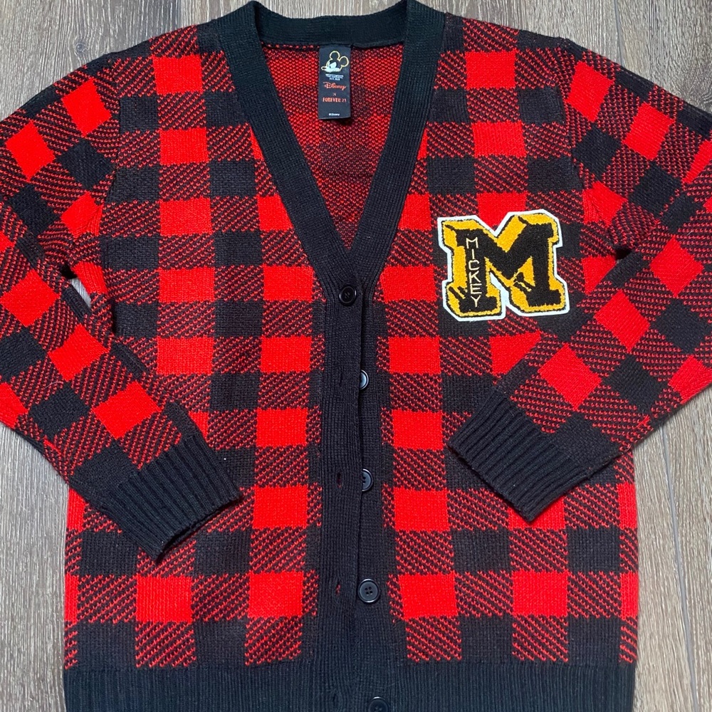 Mickey Mouse cardigan sweater